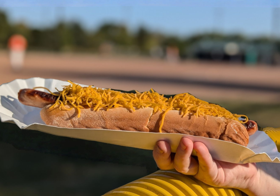 Footlong coney hot dog